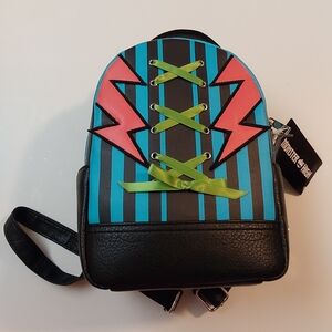 monster high Frankie Hottopic Loungefly Mini Backpack